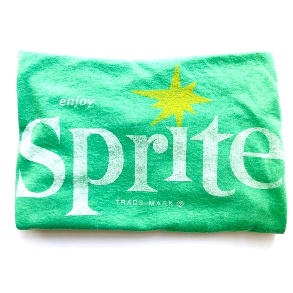 Sprite™️ | We Love Fine Retro Green T-Shirt Small